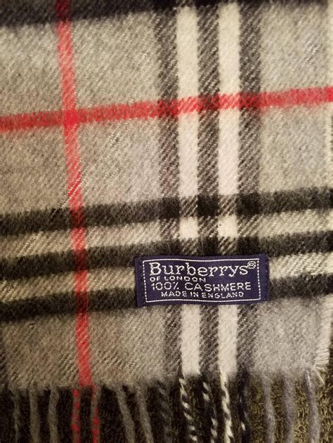 burberry scarf china replica|vintage burberry scarf label.